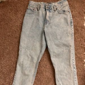 Abercrombie High Rise Mom Jeans